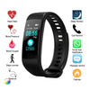 Y5 Smart Watch Real-Time Heart Rate Monitoring Pedometer 0.96 Inch Color Screen