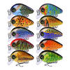 10Pcs Mini Crankbait 1.95g Fishing Lure Lifelike Hard Bait Top Water Swim Bait