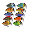 10Pcs Mini Crankbait 1.95g Fishing Lure Lifelike Hard Bait Top Water Swim Bait