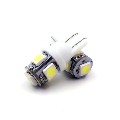 10PCS T10 W5W 159 194 LED Bulb 2.5W 6500K LED Car LED Width Lamp LED Side Marker T10 LED Reading Light LED Plate Lamp