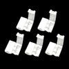 ZDM 5PCS L Type Monochr LED Strip Connector 8mm/ 10mm LED Connector L-shape LED Strip Light Connectors