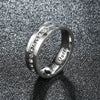 Titanium Steel Her King His Queen Fashion Couple Ring