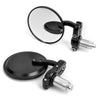 22mm Round Motorcycle Rearview Side Mirrors Handle Bar End for Honda KTM Yamaha