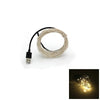 10M 100-LED Silver Wire Strip Light USB Power Supply Fairy Lights Garlands Christmas Holiday Wedding Party 1PC