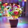 10M 100-LED Silver Wire Strip Light USB Power Supply Fairy Lights Garlands Christmas Holiday Wedding Party 1PC