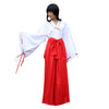 Stylish V-Neck Long Sleeve  Blouse + Bowknot Loose-Fitting Pants Women's Cosplay Costume