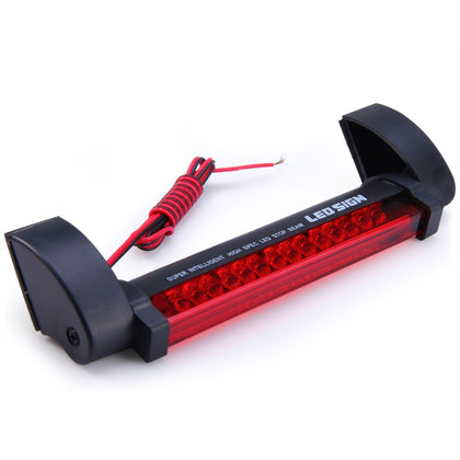 12V 14 LEDs Universal Car Third Brake Lamp with Red Light