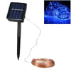 10M Solar LED String Copper Wire 100 LEDs IP65 Waterproof Holiday Decoration