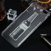 3D Liquid Flow Cocktail Bottle Style Anti-slip Back Cover Case with Transparent Frame for iPhone 6 Plus 6S Plus 5.5 inches