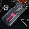 3D Liquid Flow Cocktail Bottle Style Anti-slip Back Cover Case with Transparent Frame for iPhone 6 Plus 6S Plus 5.5 inches