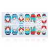 12 Color 3D Stereo Christmas Manicure Jewelry Decal Nail Sticker