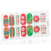 12 Color 3D Stereo Christmas Manicure Jewelry Decal Nail Sticker