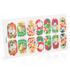 12 Color 3D Stereo Christmas Manicure Jewelry Decal Nail Sticker