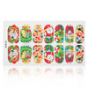 12 Color 3D Stereo Christmas Manicure Jewelry Decal Nail Sticker