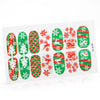 12 Color 3D Stereo Christmas Manicure Jewelry Decal Nail Sticker