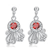 S111-B 925 Silver Plated Necklace Earrings Jewelry Sets