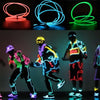 YouOkLight 3W 5V 3M Flexible Red / Green / Blue Neon EL Wire Light Dance Party Decor Light  Batteries not Included 4pcs