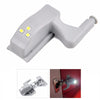 LED Cabinet Hinge Light Induction Cupboard Closet Wardrobe Night Lamp Home Kitchen Bedroom Living Room Lighting 1PC