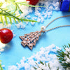 Zircon Christmas Necklace Christmas Tree Necklace