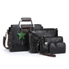 DD161527 PU Fabric Lady'S 4PCS Handbag Embossing