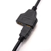 1080P HDMI Male to 2 HDMI Female 1 In 2 Out Splitter Cable Adapter Converter