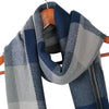 Trendy Wool Warm Plaid Thickening Women Shawl