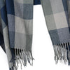 Trendy Wool Warm Plaid Thickening Women Shawl