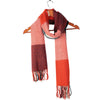 Trendy Wool Warm Plaid Thickening Women Shawl