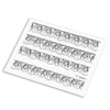 10pcs Fashion 3D DIY Black Decal Nail Art Decoration Sticker