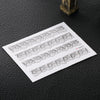 10pcs Fashion 3D DIY Black Decal Nail Art Decoration Sticker