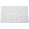 10pcs Charming Diamond Decorations Stylish White Lace Nail Stickers