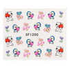 10pcs Flower Nail Decals Art Water Transfer Stickers Nail DIY Decoration