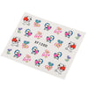 10pcs Flower Nail Decals Art Water Transfer Stickers Nail DIY Decoration