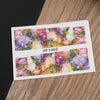 10pcs Flower Nail Decals Art Water Transfer Stickers Nail DIY Decoration