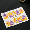 10pcs Flower Nail Decals Art Water Transfer Stickers Nail DIY Decoration