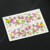 10pcs Flower Nail Decals Art Water Transfer Stickers Nail DIY Decoration