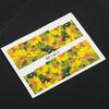 10pcs Flower Nail Decals Art Water Transfer Stickers Nail DIY Decoration