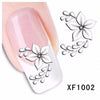 10pcs Fashion DIY Different Patterns Nail Art Decoration Sticker