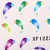 10pcs Fashion DIY Different Patterns Nail Art Decoration Sticker