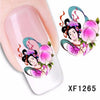 10pcs Fashion DIY Different Patterns Nail Art Decoration Sticker