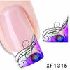 10pcs Fashion DIY Different Patterns Nail Art Decoration Sticker