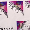 10pcs Fashion DIY Different Patterns Nail Art Decoration Sticker