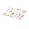 10pcs Emulational Nail Art Decal Sets Ultrathin Nail Sticker