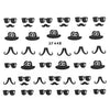 10pcs Stylish Ladies Women 3D Art Stickers Nail Stick Manicure Water Decal