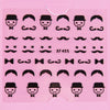 10pcs Stylish Ladies Women 3D Art Stickers Nail Stick Manicure Water Decal