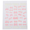 10pcs Stylish Art Decorations Girls 3D Decal Nail Stickers