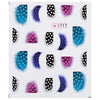 10pcs Stylish Art Tips Feather Water Transfers Nail Sticker for Ladies