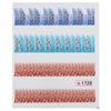 10pcs Stylish Art Tips Feather Water Transfers Nail Sticker for Ladies