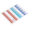 10pcs Stylish Art Tips Feather Water Transfers Nail Sticker for Ladies