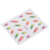 10pcs Stylish Art Tips Feather Water Transfers Nail Sticker for Ladies